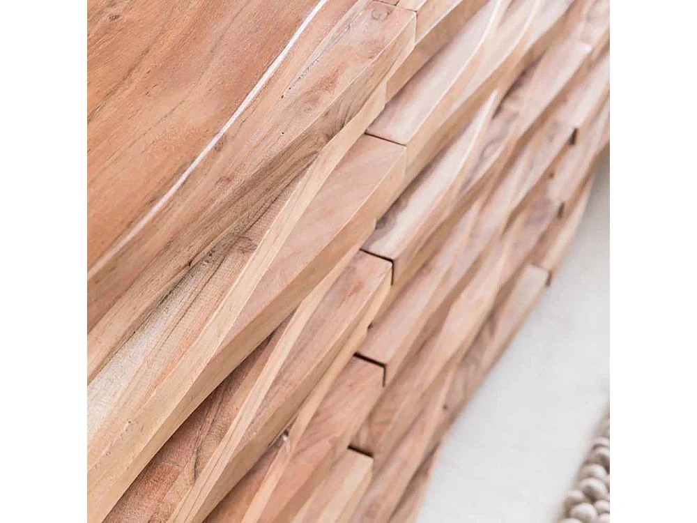 Massivholz Sideboard aus Akazie grob stukturiert 160 cm