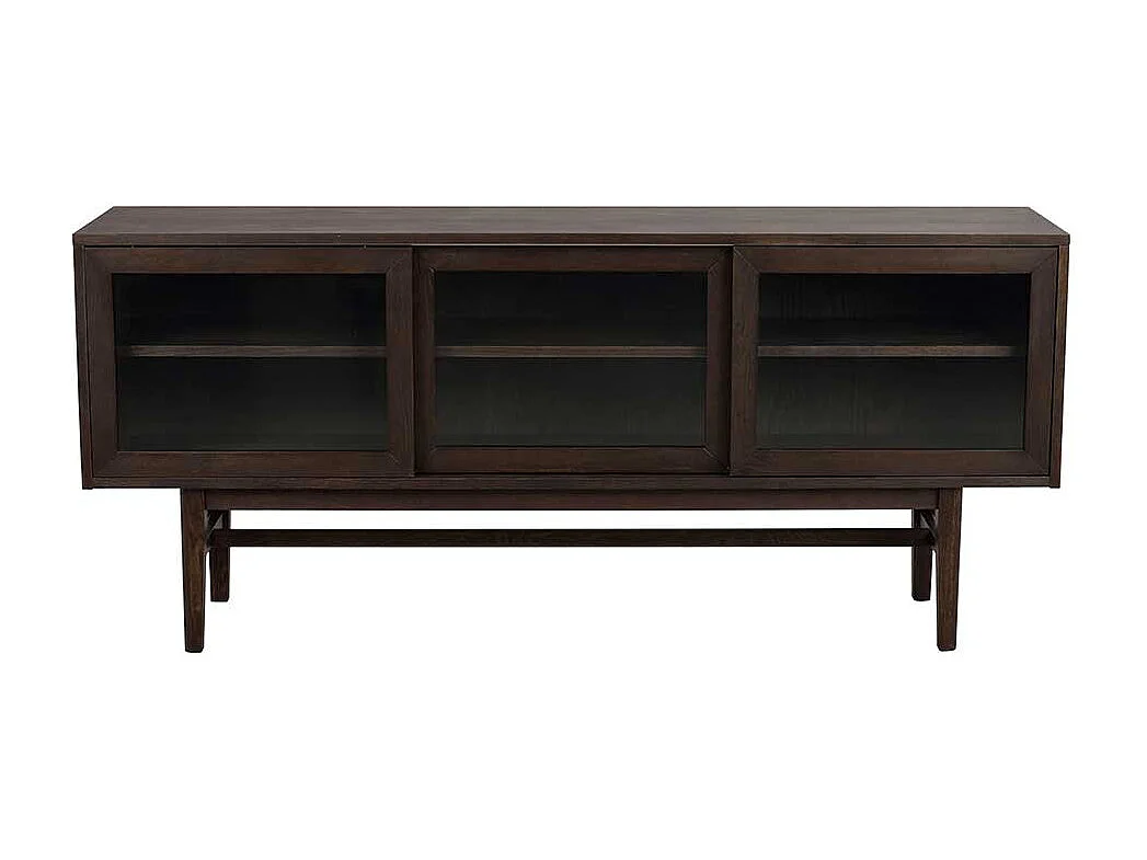 Modernes Esszimmer Sideboard in Eiche Dunkelbraun 170 cm breit