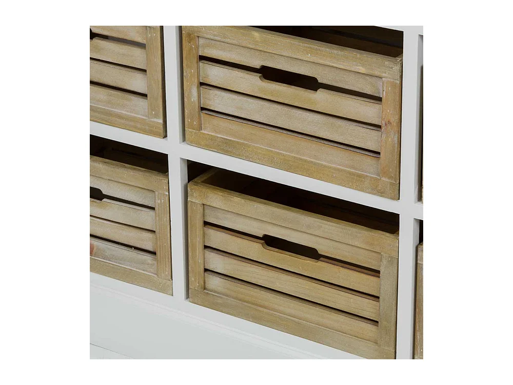 Sideboard mit Körben Landhausstil