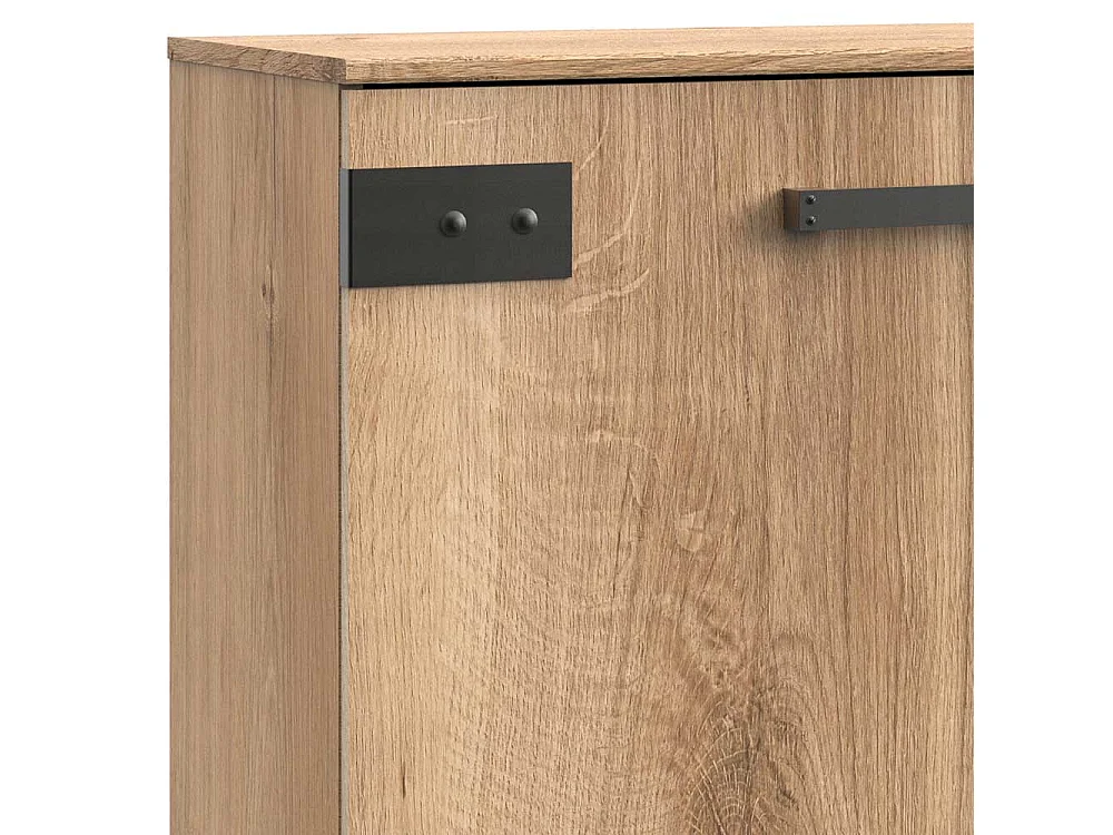 Esszimmersideboard im Industry und Loft Stil vier Schubladen