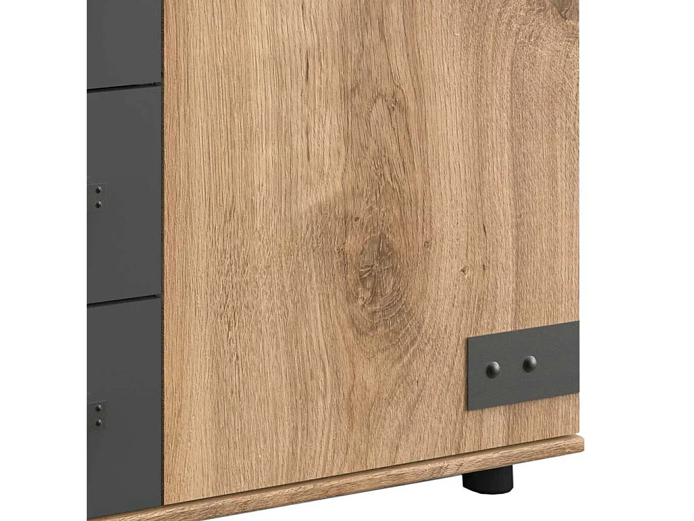 Esszimmersideboard im Industry und Loft Stil vier Schubladen