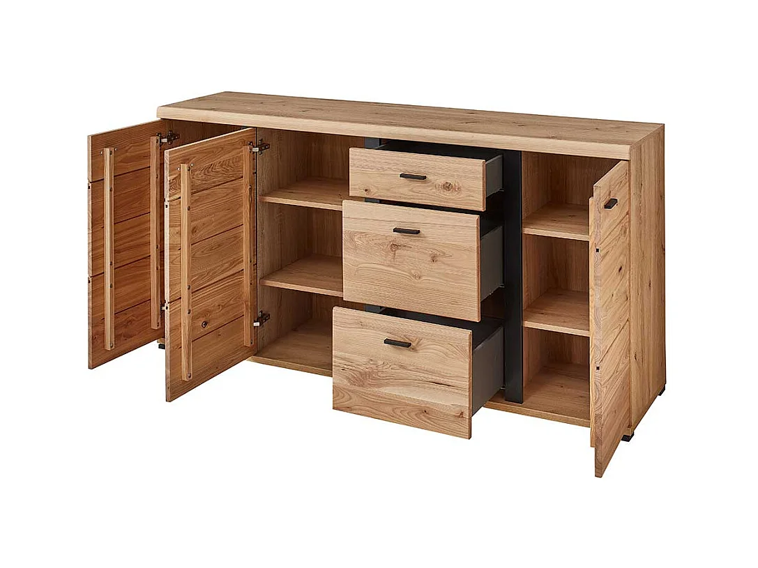 Esszimmersideboard in modernem Design drei Schubladen