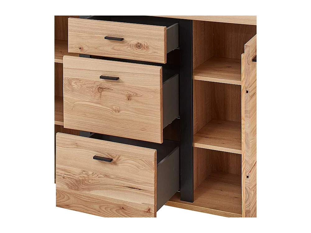 Esszimmersideboard in modernem Design drei Schubladen