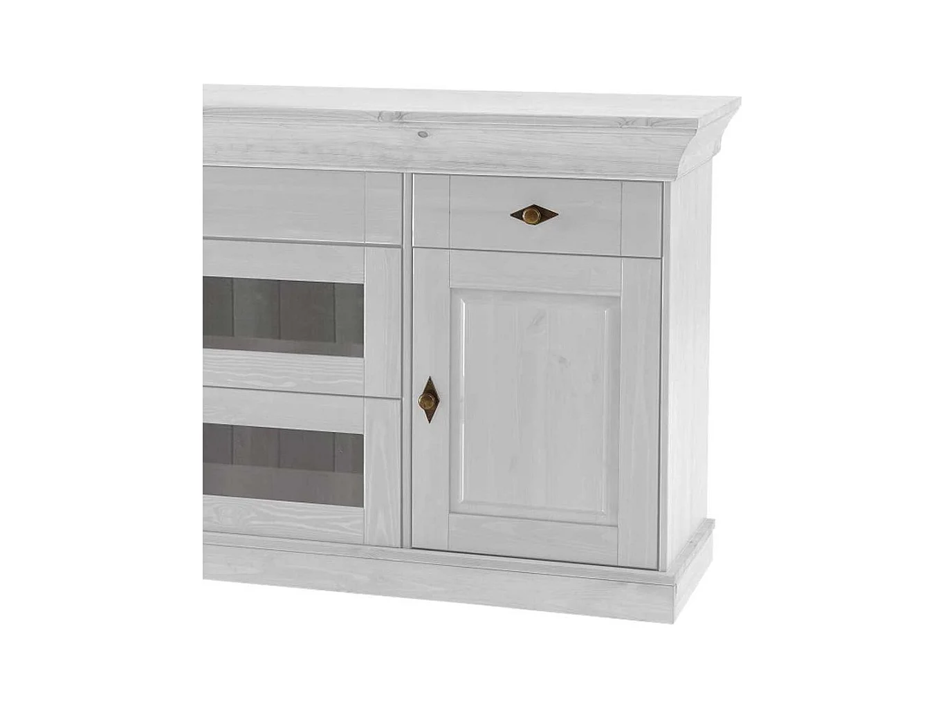 Esszimmer Sideboard in Weiß skandinavischer Landhausstil