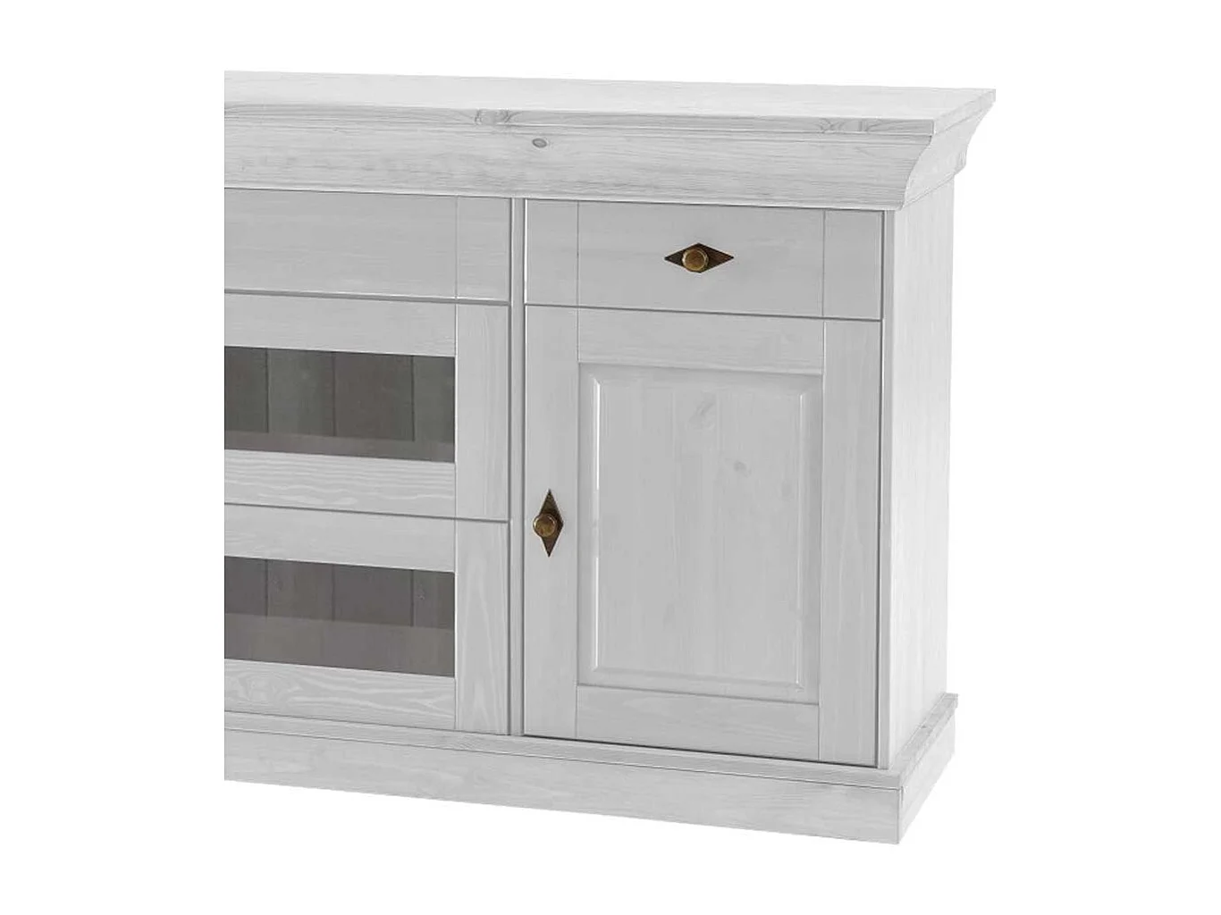 Esszimmer Sideboard in Weiß skandinavischer Landhausstil