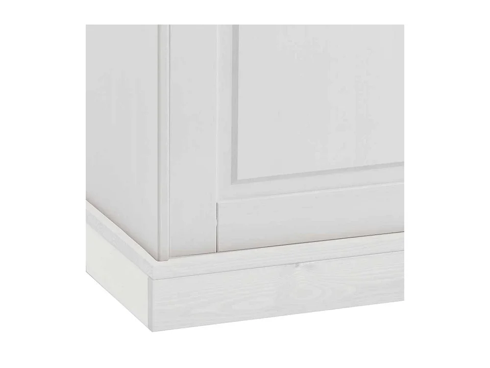 Esszimmer Anrichte in Weiß Kiefer massiv