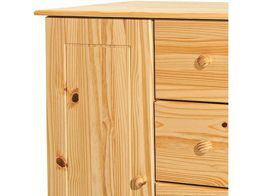 Vollholzkommode aus Kiefer Massivholz Landhausstil