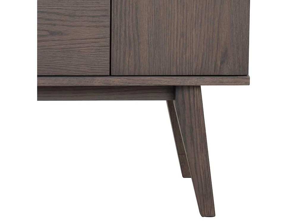 Skandi Sideboard in Eiche Dunkelbraun 150 cm breit