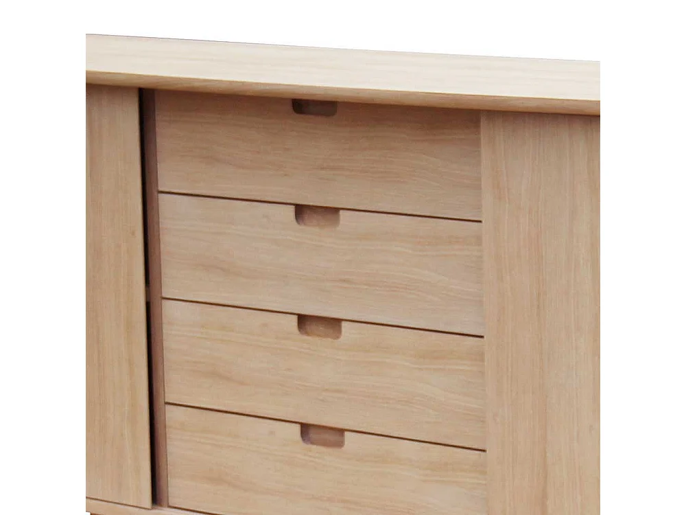 Retro Sideboard mit Schiebetüren 180 cm breit