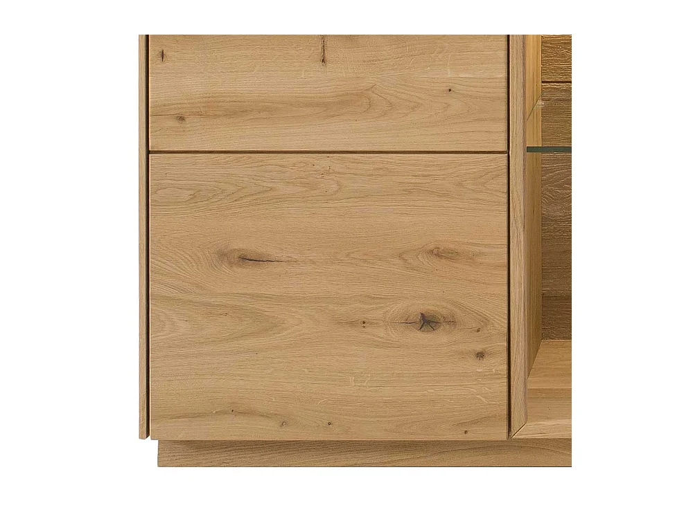 Esszimmersideboard massiv aus Wildeiche Massivholz 3 Drehtüren