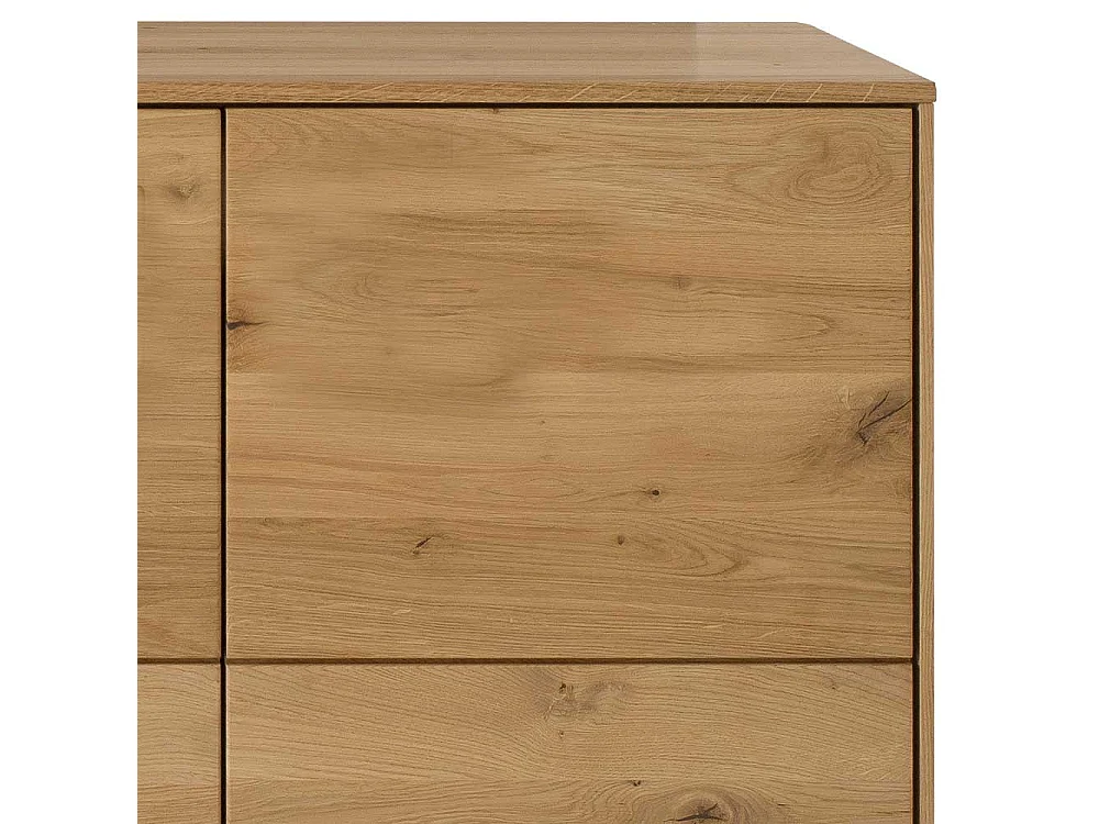 Esszimmersideboard massiv aus Wildeiche Massivholz 3 Drehtüren