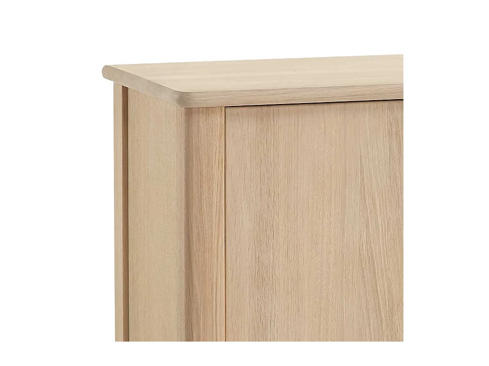 Massivholz Sideboard aus Eiche Bianco geölt 180 cm breit