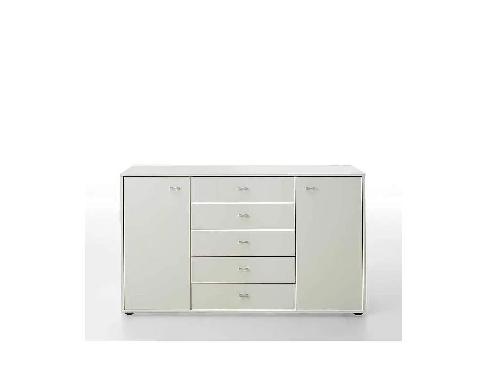 Schlafzimmer Sideboard in Wei� lackiert 140 cm