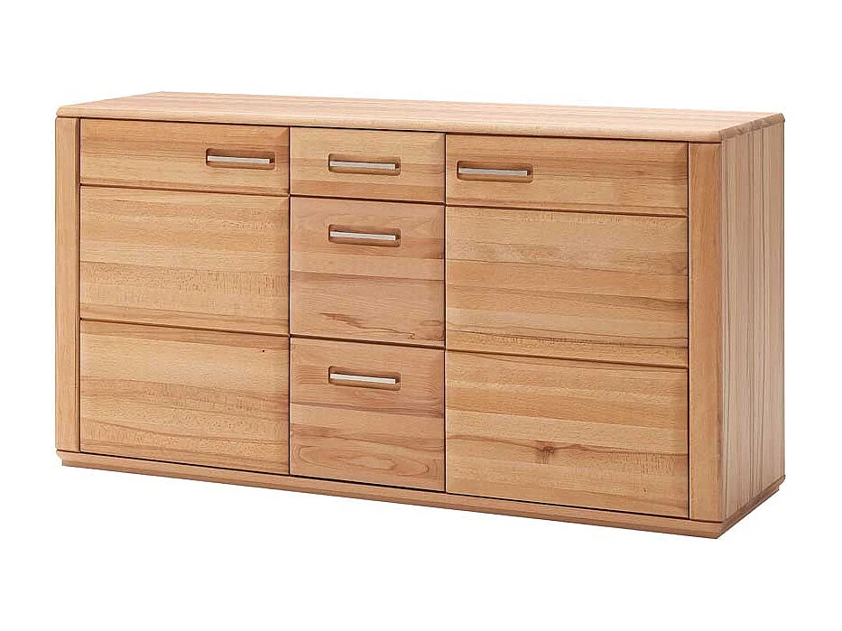 Wohnzimmer Sideboard aus Kernbuche Massivholz 160 cm breit