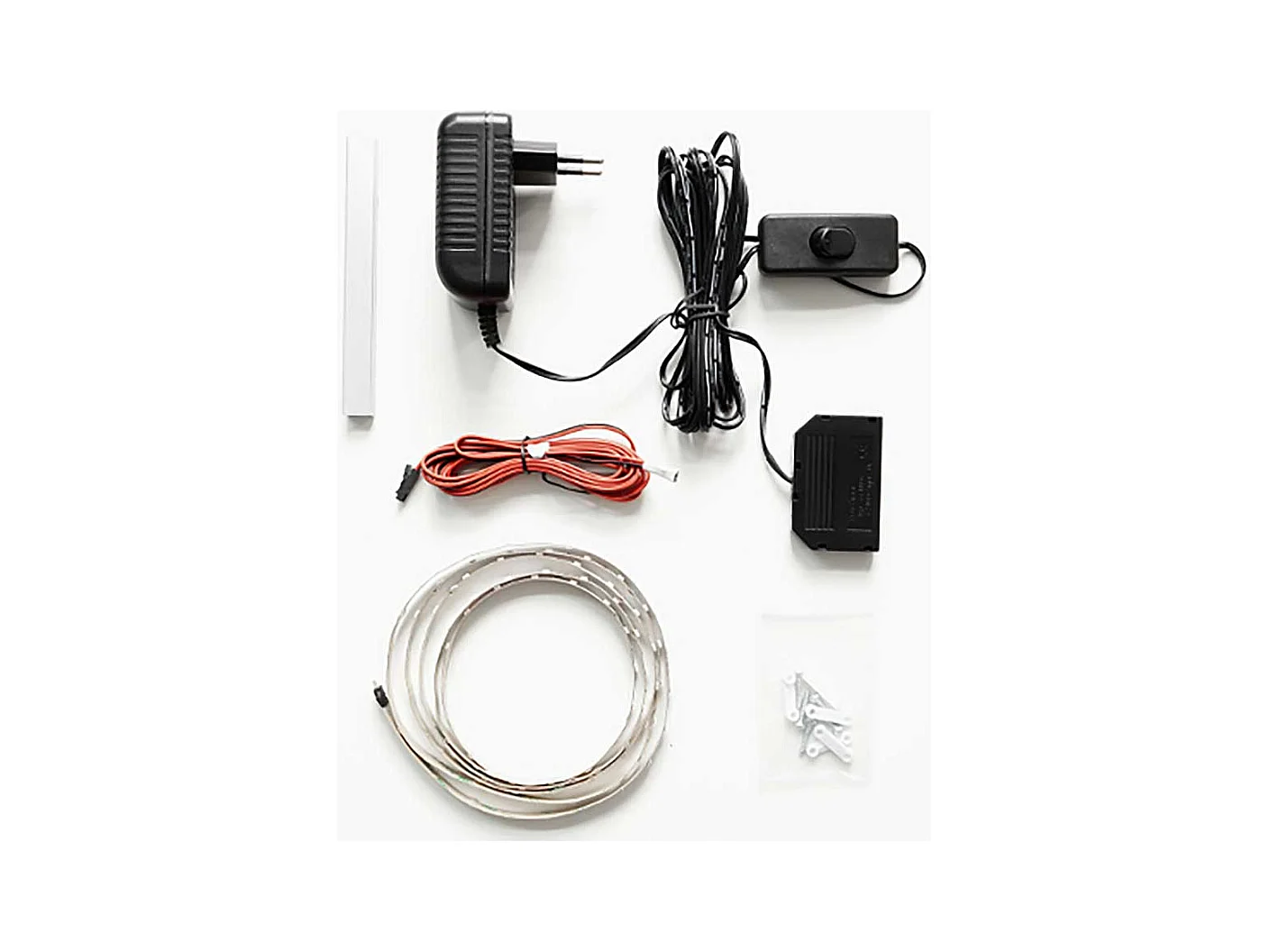 Sideboard mit Bügelgestell in Weiß und Holzoptik Wildeiche 189 cm breit