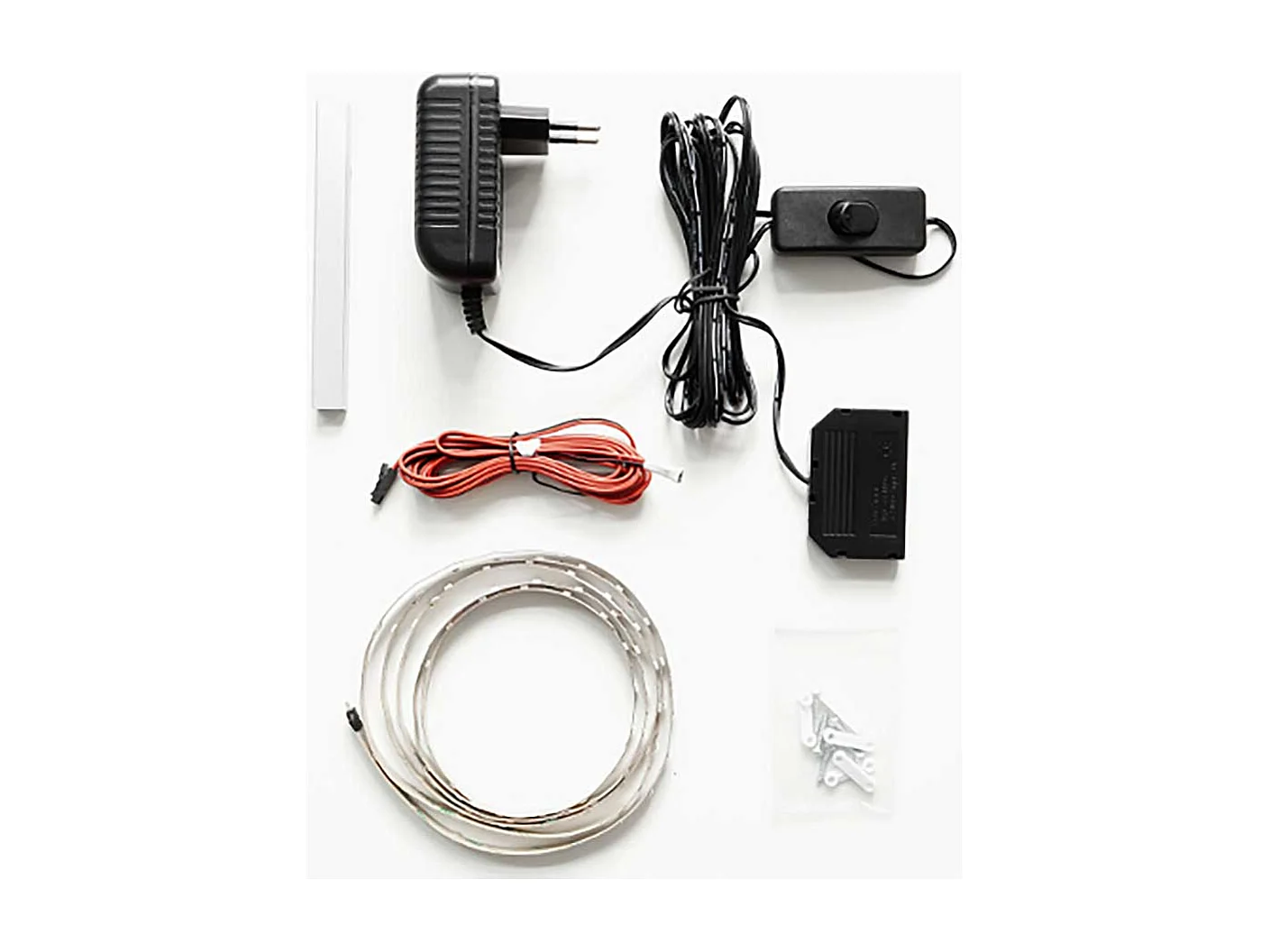 Sideboard mit Bügelgestell in Weiß und Holzoptik Wildeiche 189 cm breit