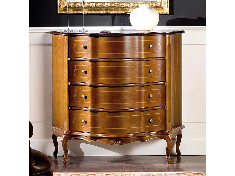 Schubladenkommode im Barock Design 120 cm