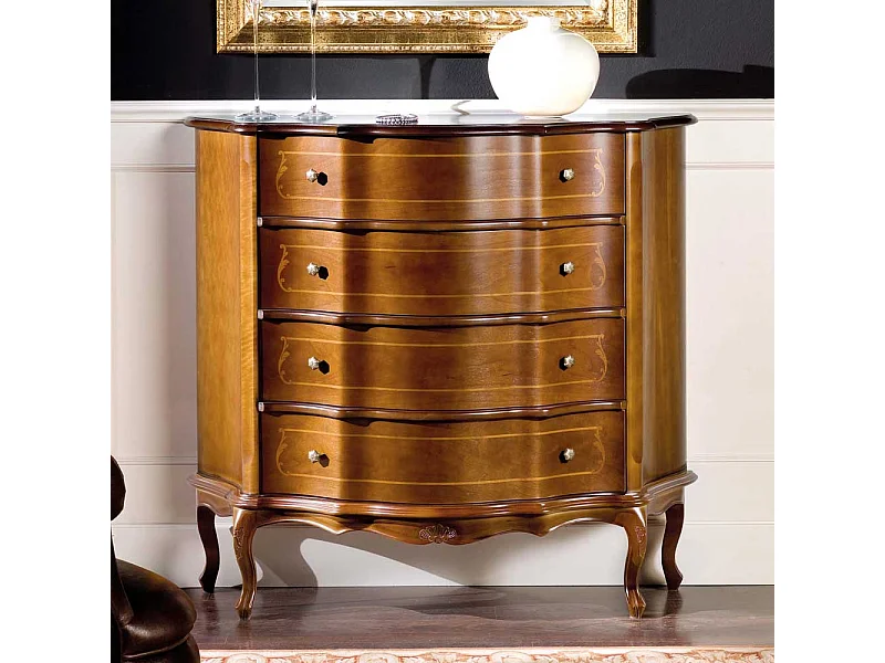 Schubladenkommode im Barock Design 120 cm