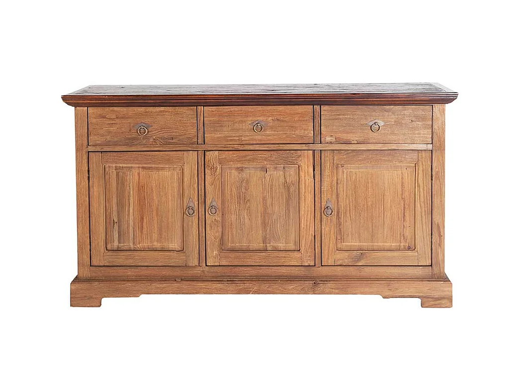 Massivholz Sideobard aus Teak Kolonial