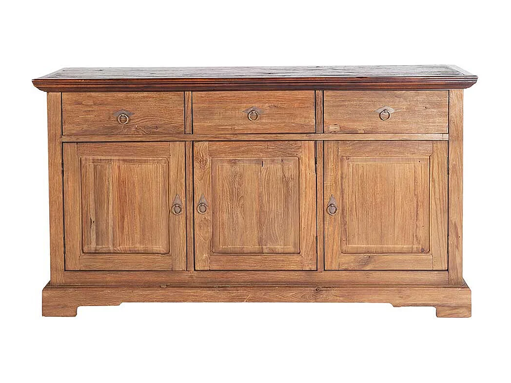 Massivholz Sideobard aus Teak Kolonial