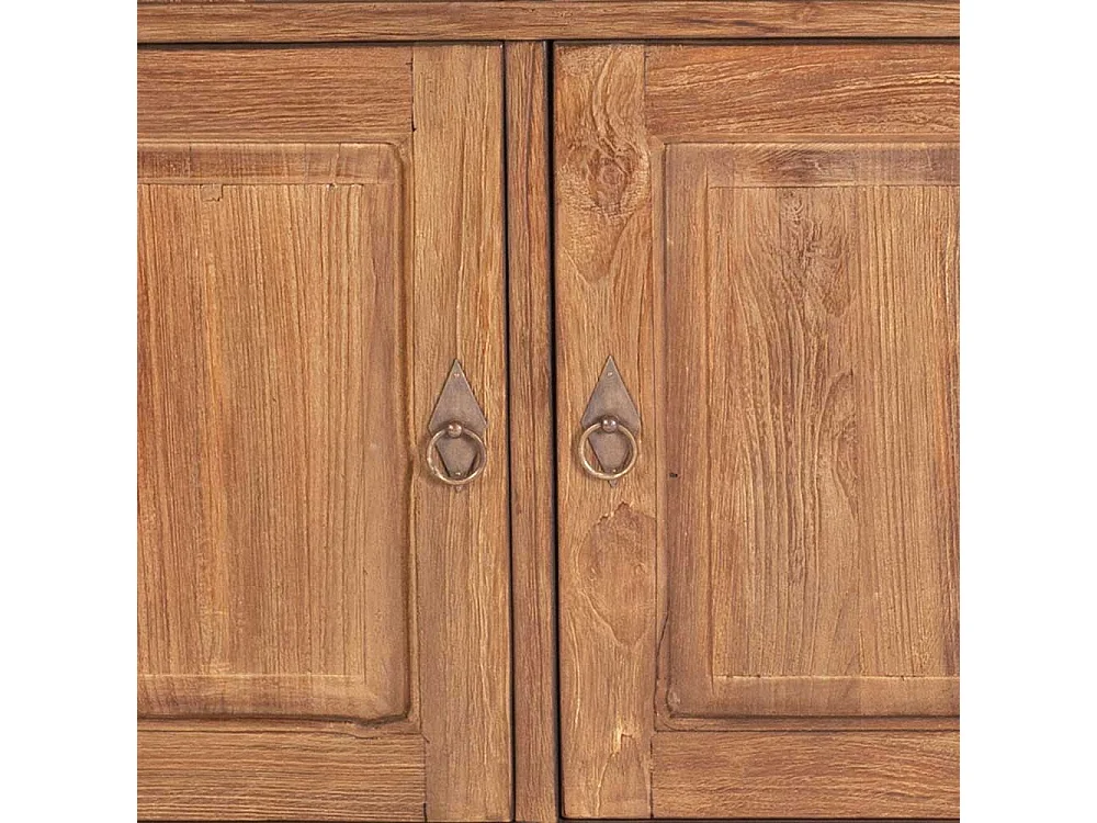 Massivholz Sideobard aus Teak Kolonial