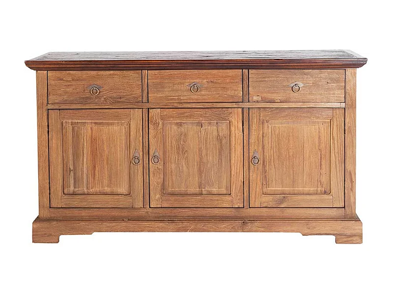 Massivholz Sideobard aus Teak Kolonial