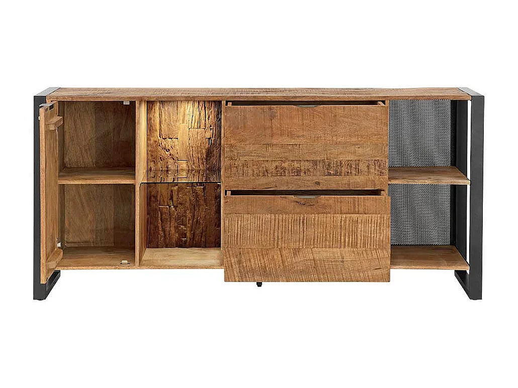 Esszimmerkommode im Industry und Loft Stil Bügelgestell