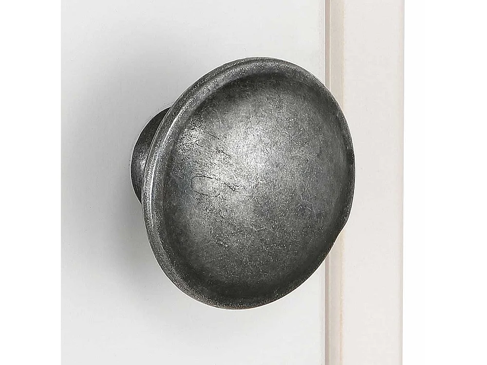 Sideboard Holzkommode im Landhausstil mit Glastür