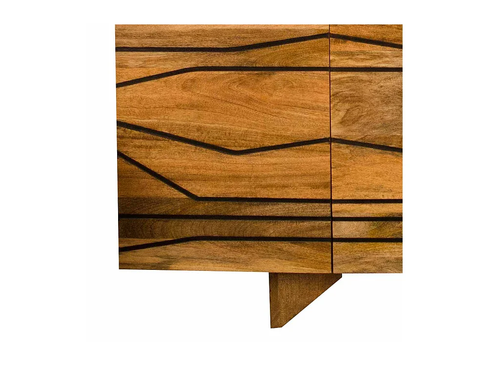 Esszimmer Sideboard aus Mangobaum Massivholz modern