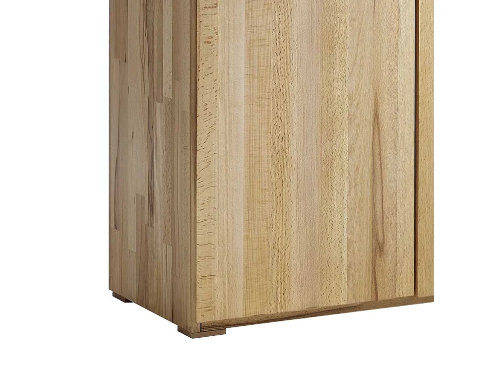 Massivholz Sideboard aus Kernbuche Grau