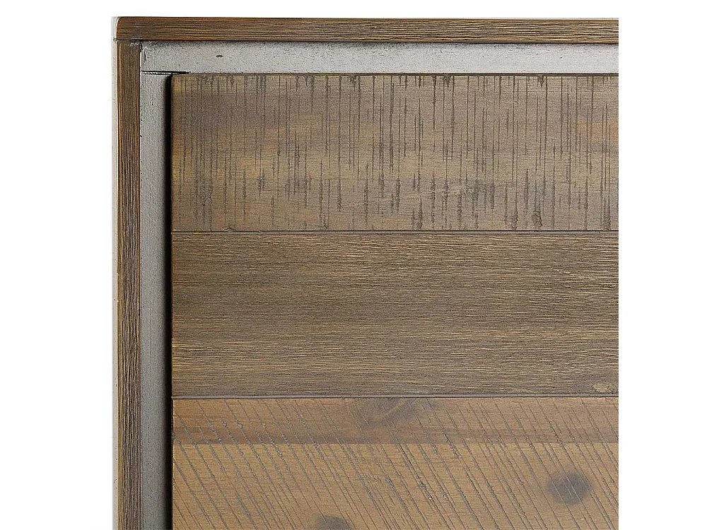 Industry Sideboard aus Akazie und Stahl 160 cm breit