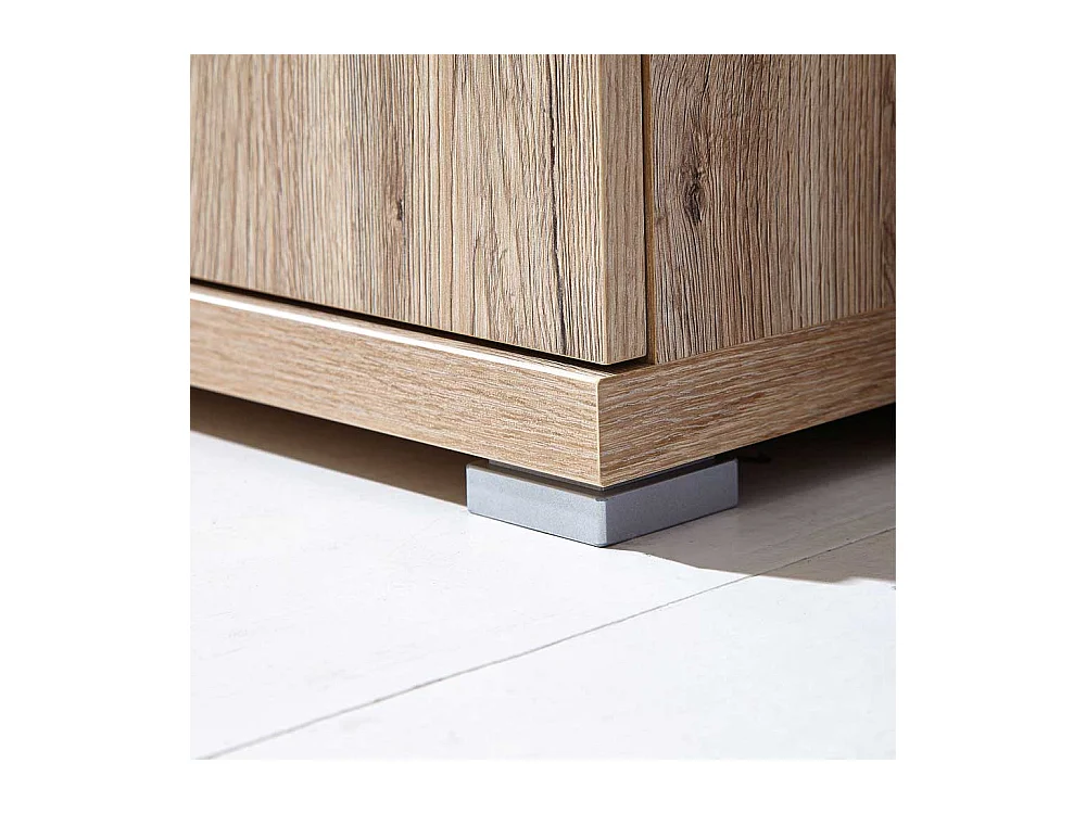 Sideboard mit Metallgriffen Touchwood Dekor