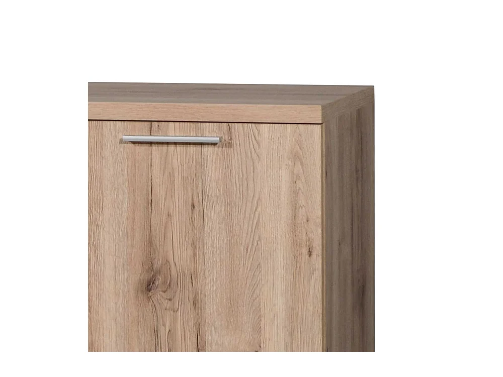 Sideboard mit Metallgriffen Touchwood Dekor