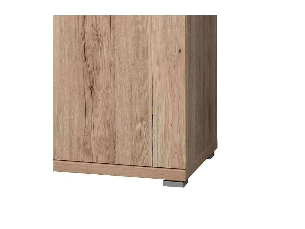 Sideboard mit Metallgriffen Touchwood Dekor