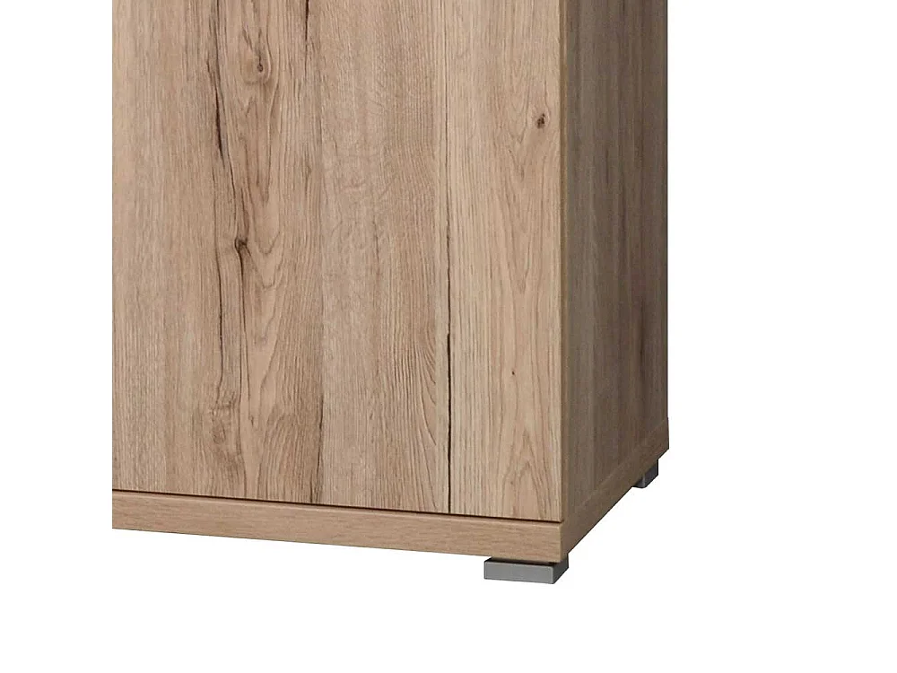 Sideboard mit Metallgriffen Touchwood Dekor