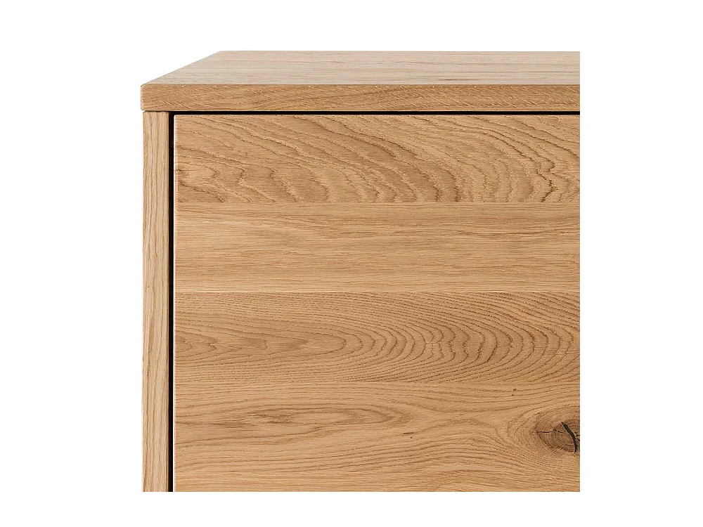 Esszimmersideboard aus Wildeiche Massivholz vier Schubladen zwei Türen