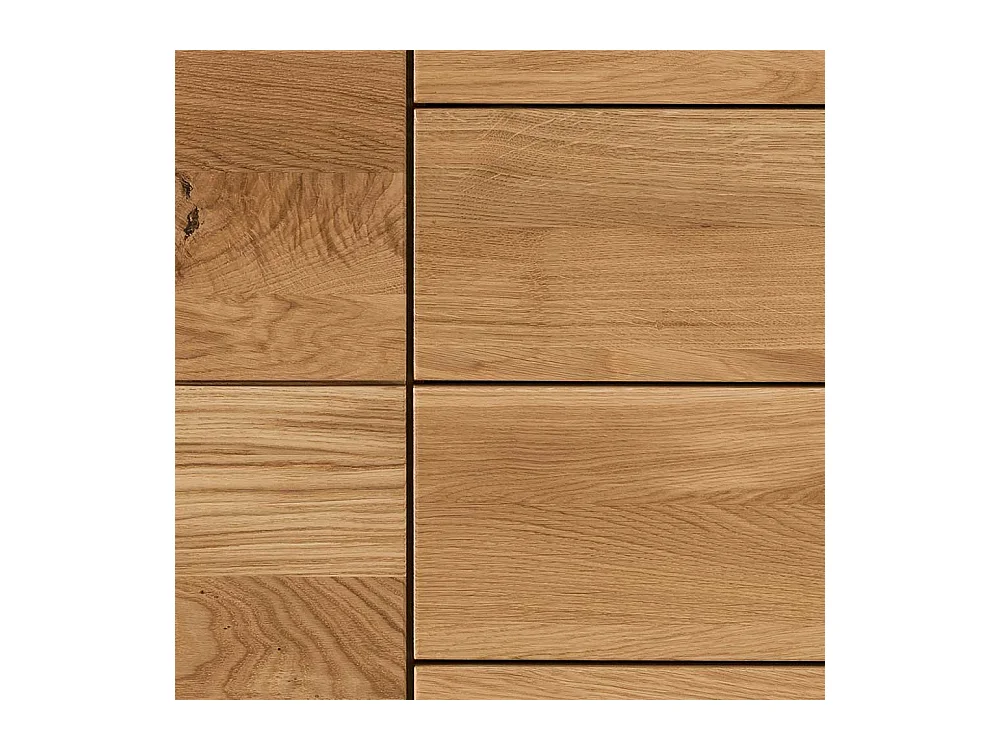 Esszimmersideboard aus Wildeiche Massivholz vier Schubladen zwei Türen