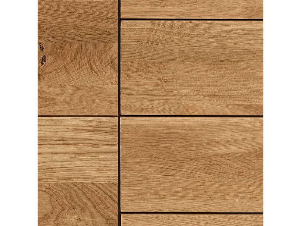 Esszimmersideboard aus Wildeiche Massivholz vier Schubladen zwei Türen