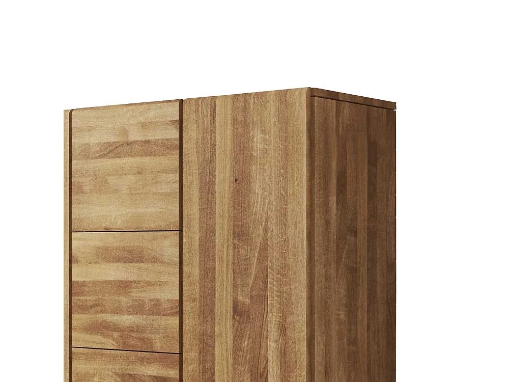 Wohnzimmer Sideboard aus Massivholz 120 cm