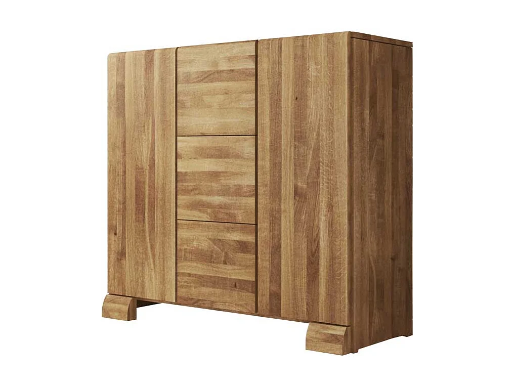 Wohnzimmer Sideboard aus Massivholz 120 cm
