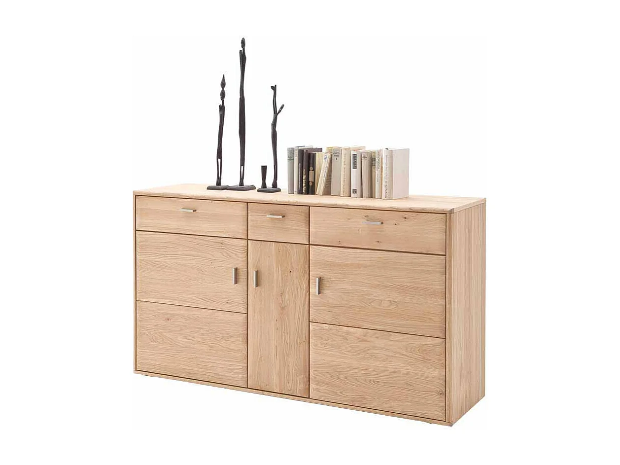 Wohnzimmer Sideboard aus Eiche Bianco geölt
