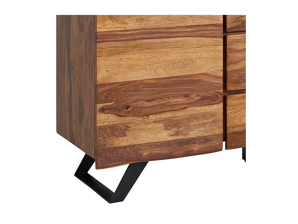 Echtholz Sideboard in modernem Design Sheesham Massivholz