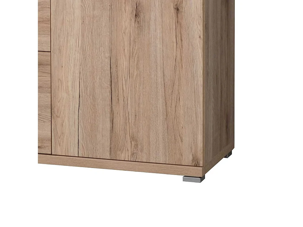 Sideboard mit Metallgriffen Touchwood Dekor