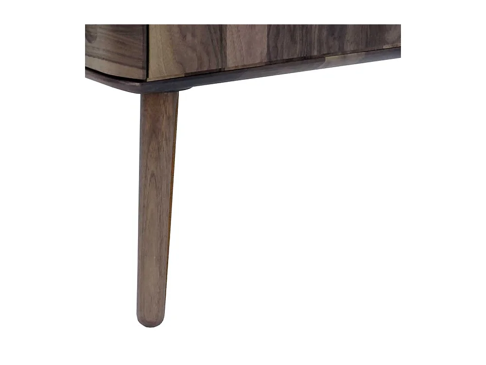 Esszimmersideboard aus Nussbaum Massivholz Retrostil