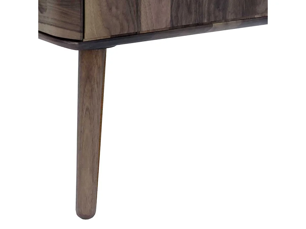 Esszimmersideboard aus Nussbaum Massivholz Retrostil