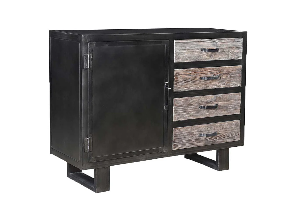 Sideboard mit einer T�r vier Schubladen