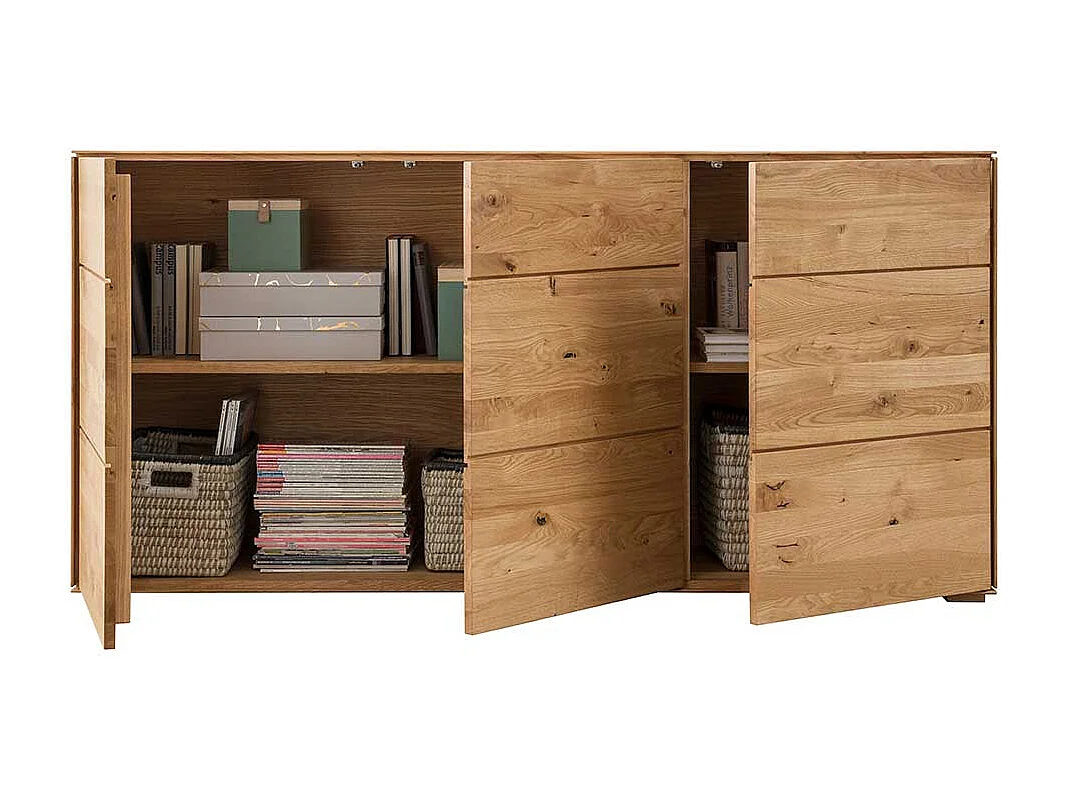 Esszimmersideboard aus Wildeiche Massivholz 172 cm breit