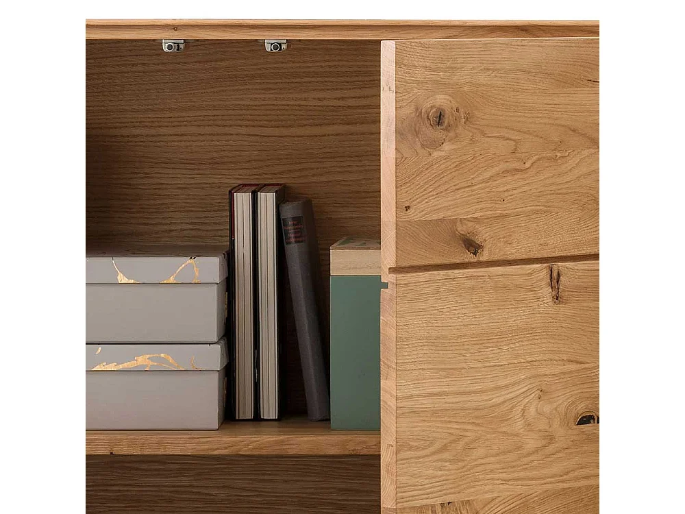 Esszimmersideboard aus Wildeiche Massivholz 172 cm breit