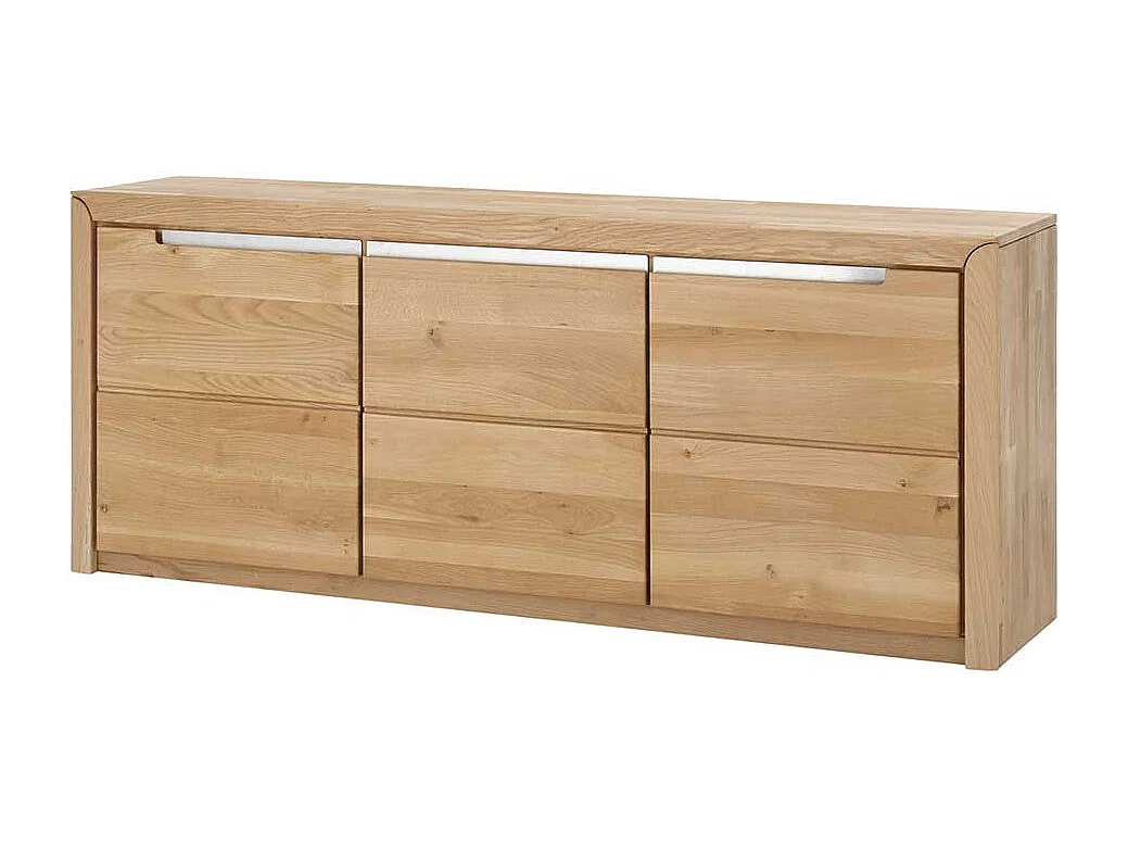 Anrichte aus Wildeiche Massivholz hell geölt