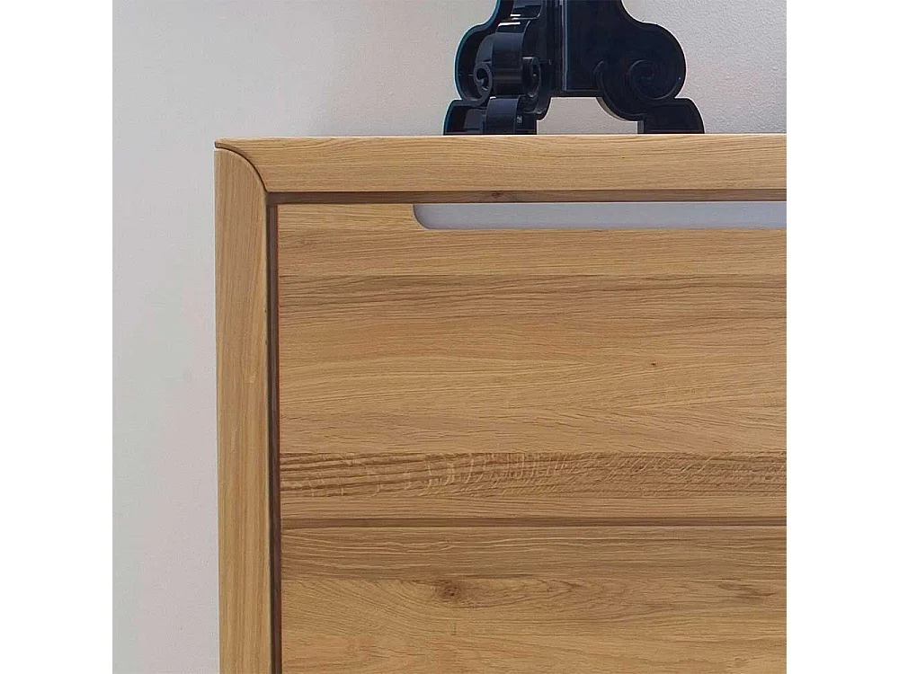 Anrichte aus Wildeiche Massivholz hell geölt